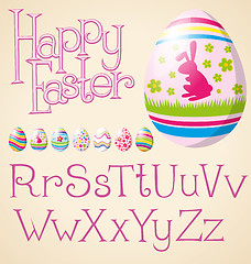 Image showing Vector Easter Card