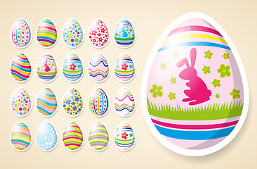 Image showing Vector Easter Card