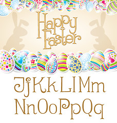 Image showing Vector Easter Card