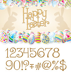 Image showing Vector Easter Card