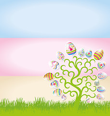 Image showing Vector Easter Card