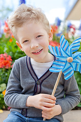 Image showing kid at summer