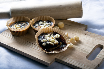 Image showing Vegan peanut butter carob cups