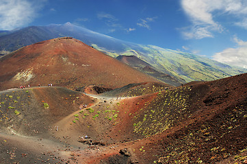 Image showing Volcano craters