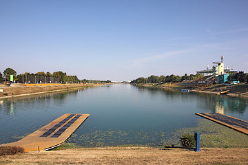 Image showing Rowing lanes