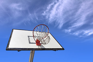 Image showing Basketball backboard