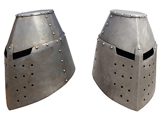 Image showing Medieval knight's helmet2