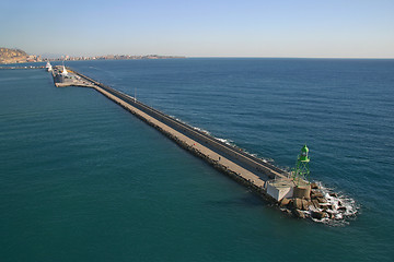 Image showing Pier for ships