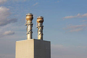 Image showing Smokestacks