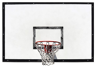 Image showing Basketball backboard