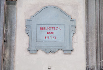 Image showing Biblioteca degli Uffizi