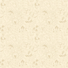 Image showing floral wallpaper