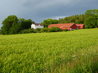 Image showing Farmland in Soft light # 02