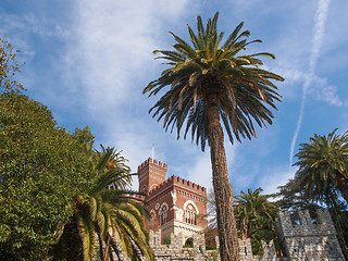 Image showing Albertis Castle in Genoa Italy