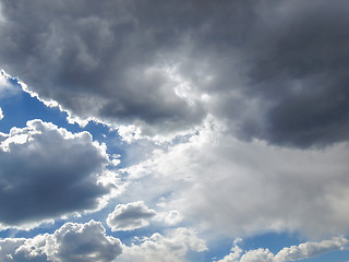 Image showing Cloudy sky