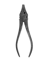 Image showing vintage side pliers cutters