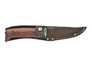 Image showing vintage hunting knife