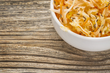 Image showing sauerkraut salad