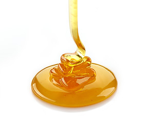 Image showing pouring honey