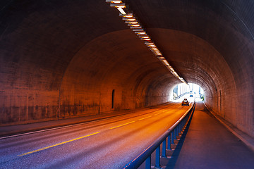 Image showing Urban highway road tunnel