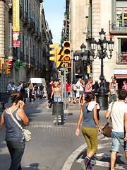 Image showing Barcelona street