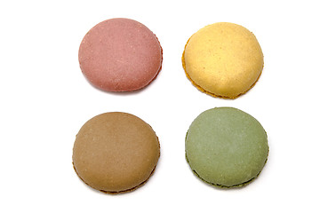 Image showing Colorful macaroons 