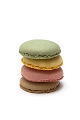 Image showing Colorful macaroons