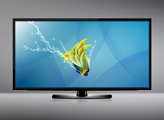 Image showing LCD tv screen