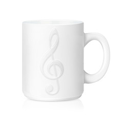 Image showing White ceramic mug