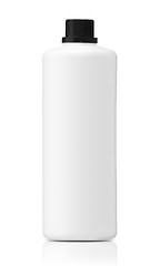 Image showing White Plastic Bottle 