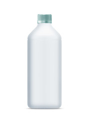 Image showing White Plastic Bottle 