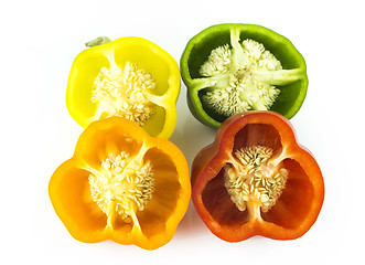 Image showing colorful sweet bell pepper 