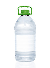 Image showing Plastic water bottle