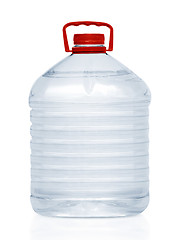 Image showing Plastic water bottle