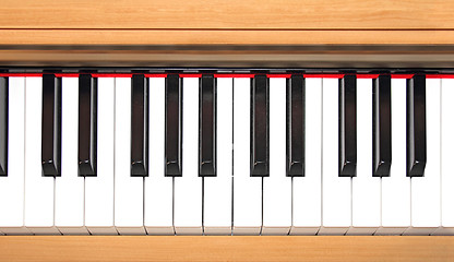 Image showing Piano keyboard