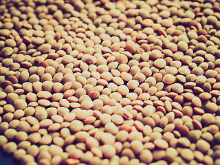 Image showing Retro look Lentils