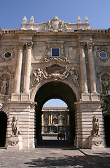 Image showing Beautiful palace gate