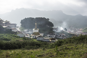 Image showing Langmusi ,Sichuan, China 