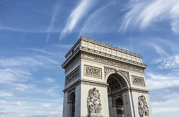 Image showing Arc de Triomphe,Paris 