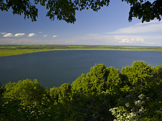 Image showing Spring near the lake