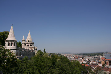 Image showing Budapest city panorama