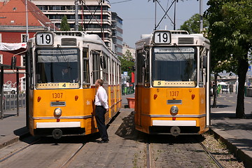 Image showing Budapest public transportation