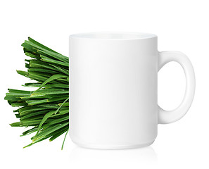 Image showing White ceramic mug