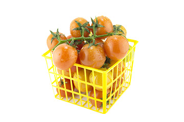 Image showing fresh cherry tomatoes