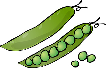 Image showing Peas