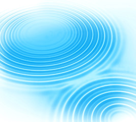 Image showing Blue water ripples abstract background 