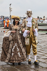 Image showing Venetian Couple