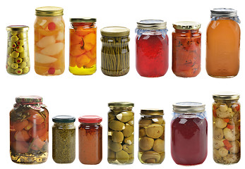 Image showing Preserved Food Collection