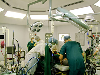 Image showing Surgery process