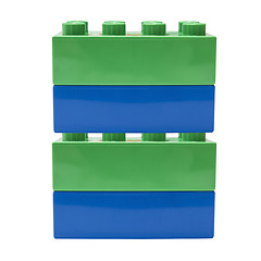 Image showing colorful building block